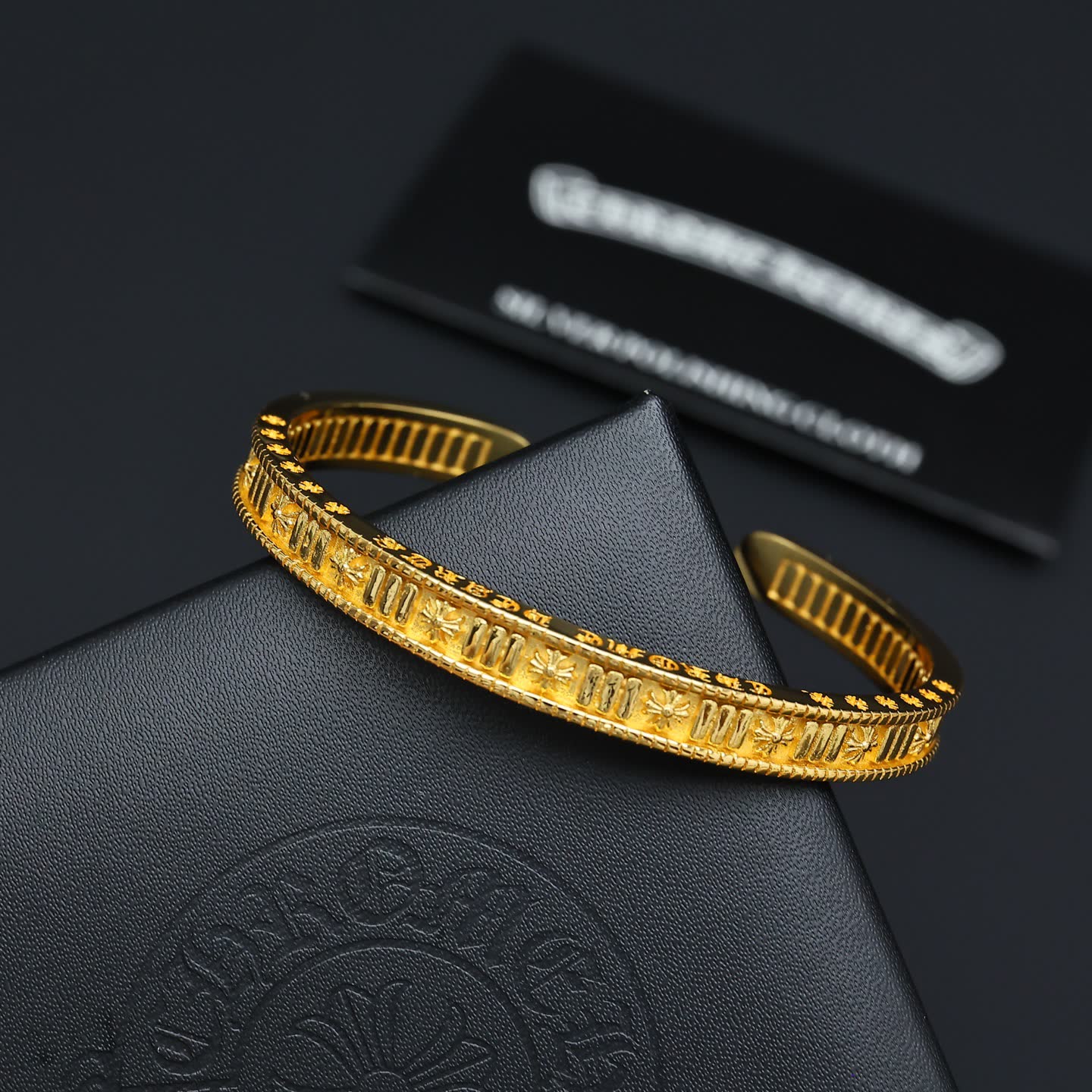 Chrome Hearts Silver Cuff Bracelet